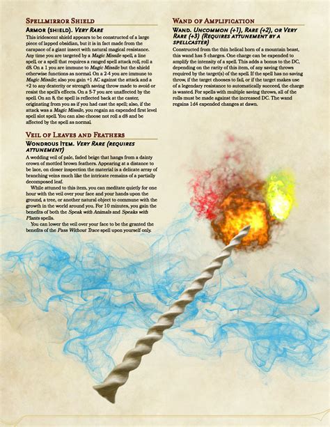 5e Magic Item Names that Will Make Your Players Drool